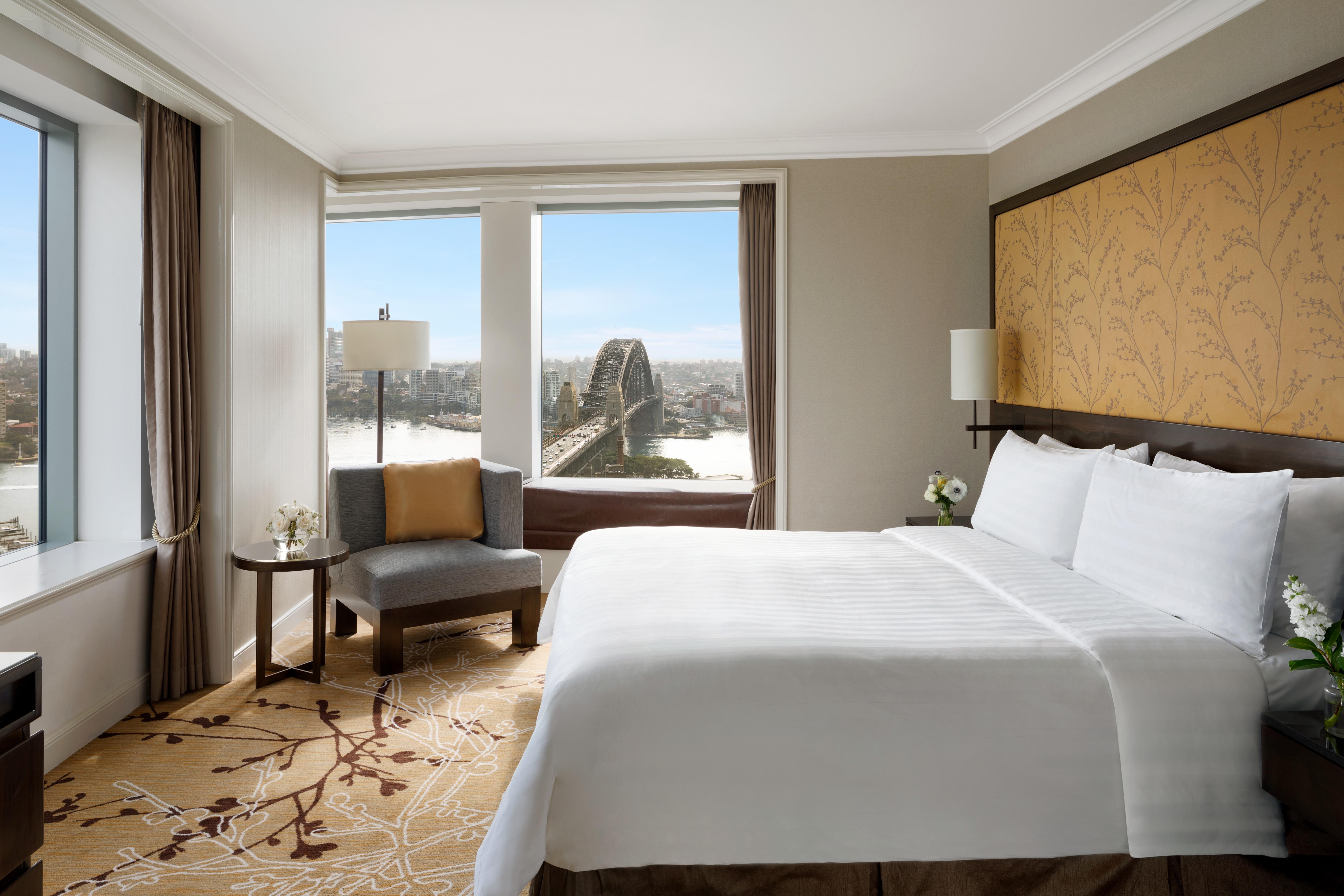 Shangri-La Sydney Esterno foto A view of the Sydney Opera House from a deluxe room at the Sydney Opera House