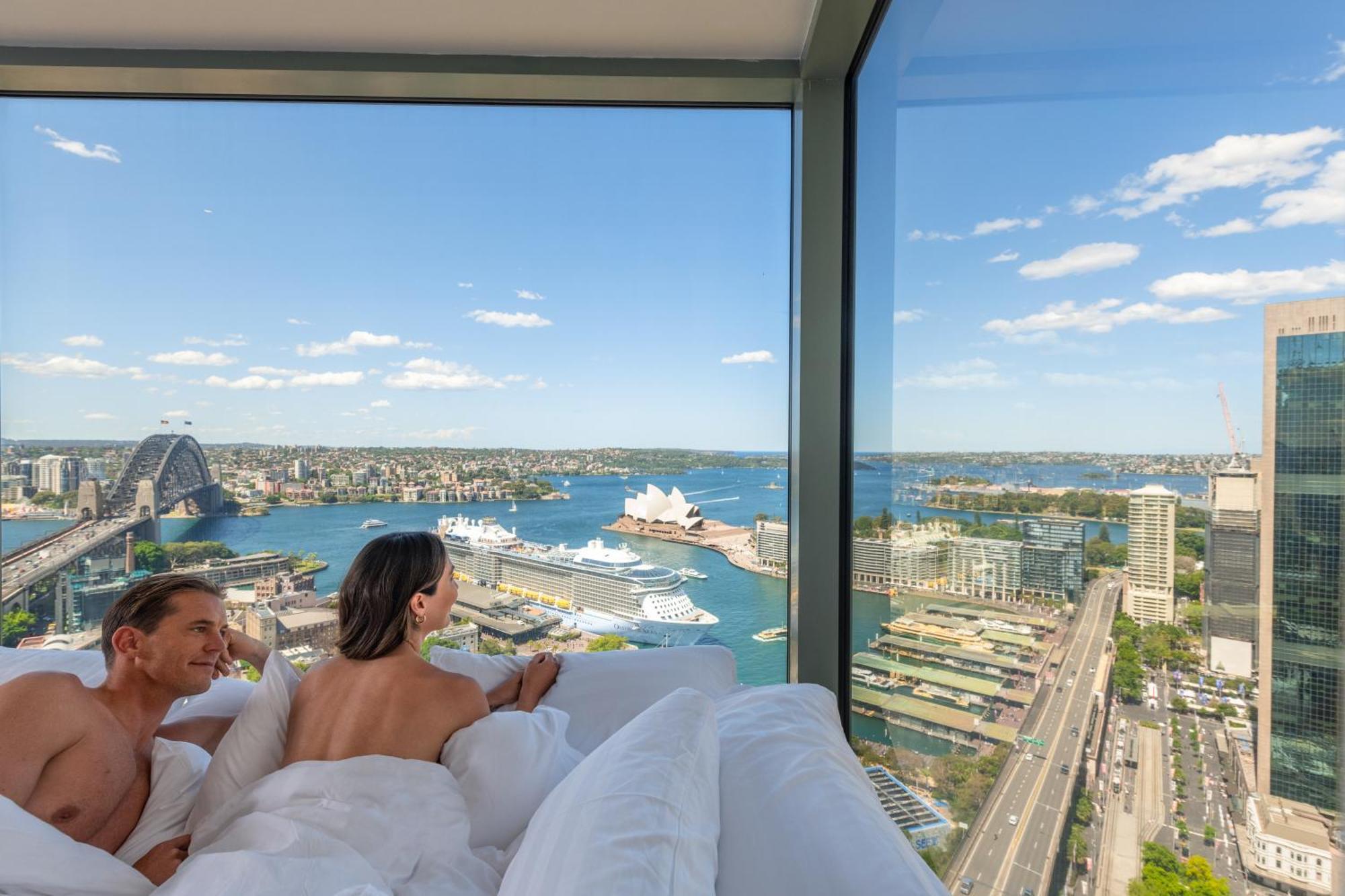 Shangri-La Sydney Esterno foto View from a suite