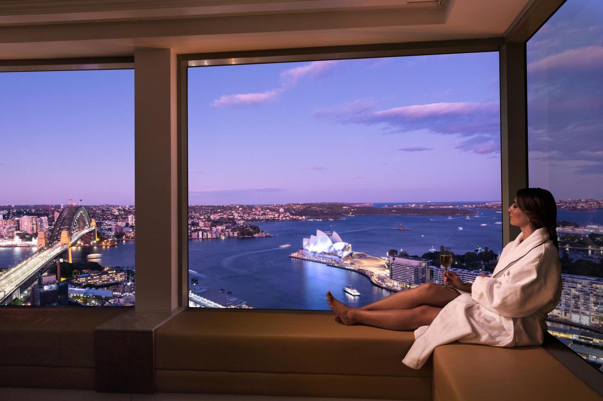 Shangri-La Sydney Esterno foto View from a suite